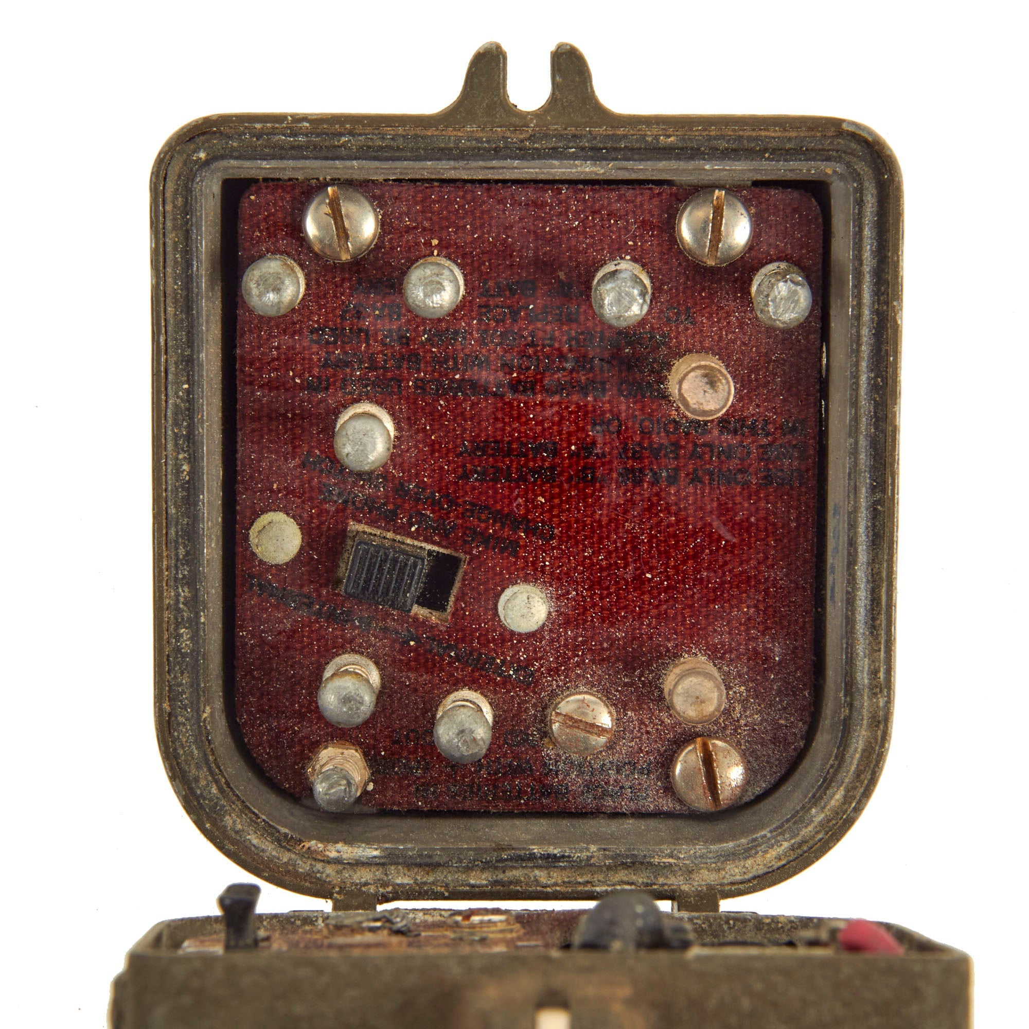 Handie Original U.S. WWII Paratrooper Handie Talkie SCR-536 Radio with CS-156 ...
