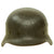 Original German WWII USGI Named Bring Back Grouping with Certificate - Single Decal Heer M40 Helmet, Overseas Cap, 2x 98K bayonets & More Original Items