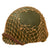 Original U.S. WWII 1944 McCord Front Seam Swivel Bale M1 Helmet with Net and Westinghouse Liner Original Items
