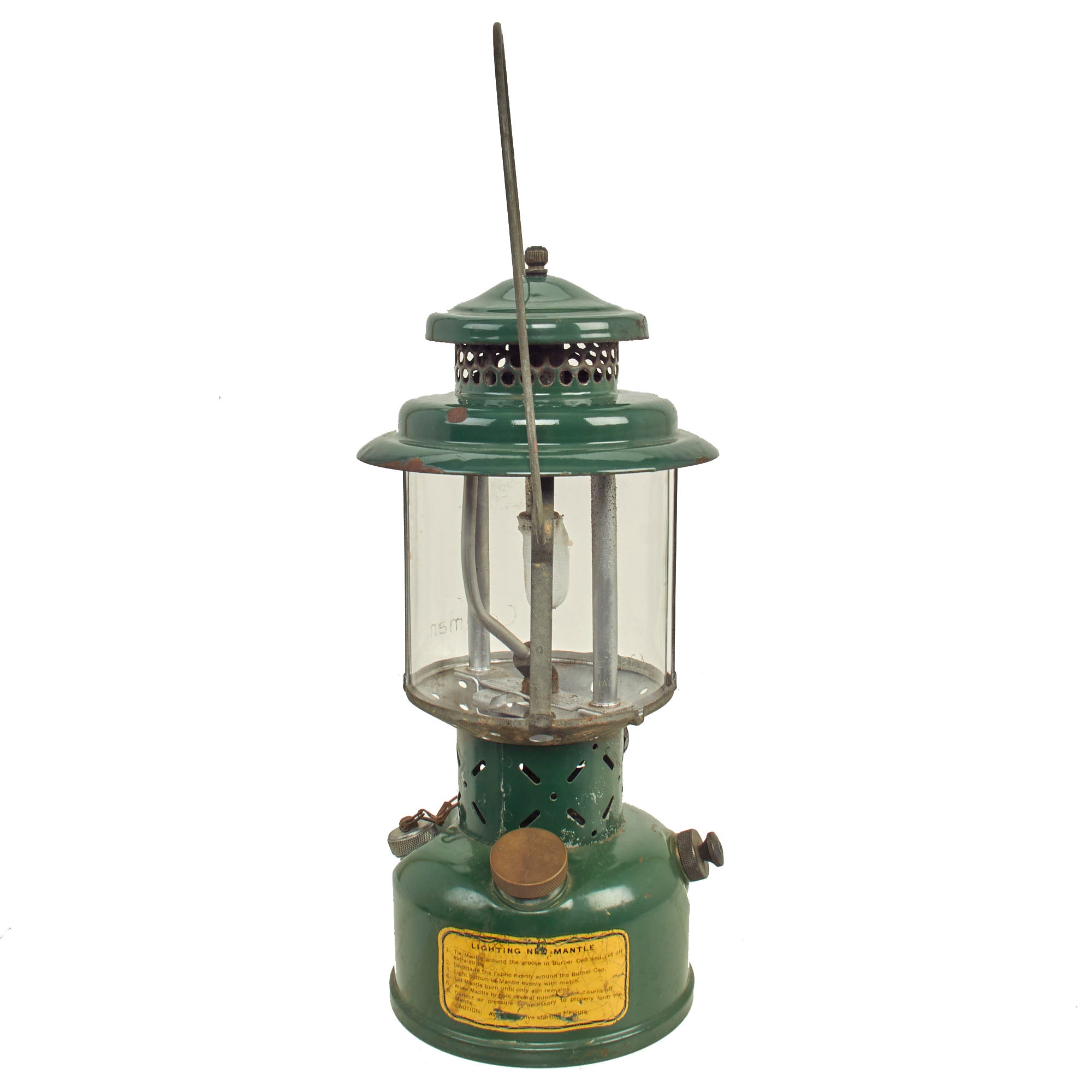 Original U.S. WWII 1945 Dated Coleman 252 Milspec Gasoline Lantern