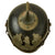 Original Imperial German WWI Prussian EM/NCO Infantry M1915 Pickelhaube Spiked Helmet - Complete Original Items