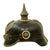 Original Imperial German WWI Prussian EM/NCO Infantry M1915 Pickelhaube Spiked Helmet - Complete Original Items