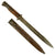 Original German WWI Seitengewehr M1884/98 II Sawback Bayonet by DEMAG with Scabbard Original Items