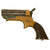 Original U.S. Sharps Model 1A .22 Rimfire 4 Barrel Brass Frame Pepperbox Pistol - Serial 57651 Original Items