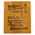Original Japanese WWII “Atom Struck Tile” From The Sairenji Temple, The Epicenter of the Hiroshima Bombing With Presentation Box - Presented To Australian Lt. Col. Don Cameron by the Priest of Sairenji on September 2, 1951 Original Items
