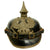 Original Imperial German WWI Prussian EM/NCO Infantry M1915 Pickelhaube Spiked Helmet Original Items