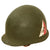 Original WWII U.S. Early War Produced - Early Vietnam McCord Front Seam Fixed Bale M1 Helmet with Westinghouse Liner - Complete Original Items
