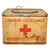 Original U.S. WWII US Navy Shipboard Medical Department Combat Dressing Box Original Items