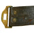 Original U.S. Indian Wars National Guard Pennsylvania Model 1874 Leather Waist Belt And Buckle Original Items