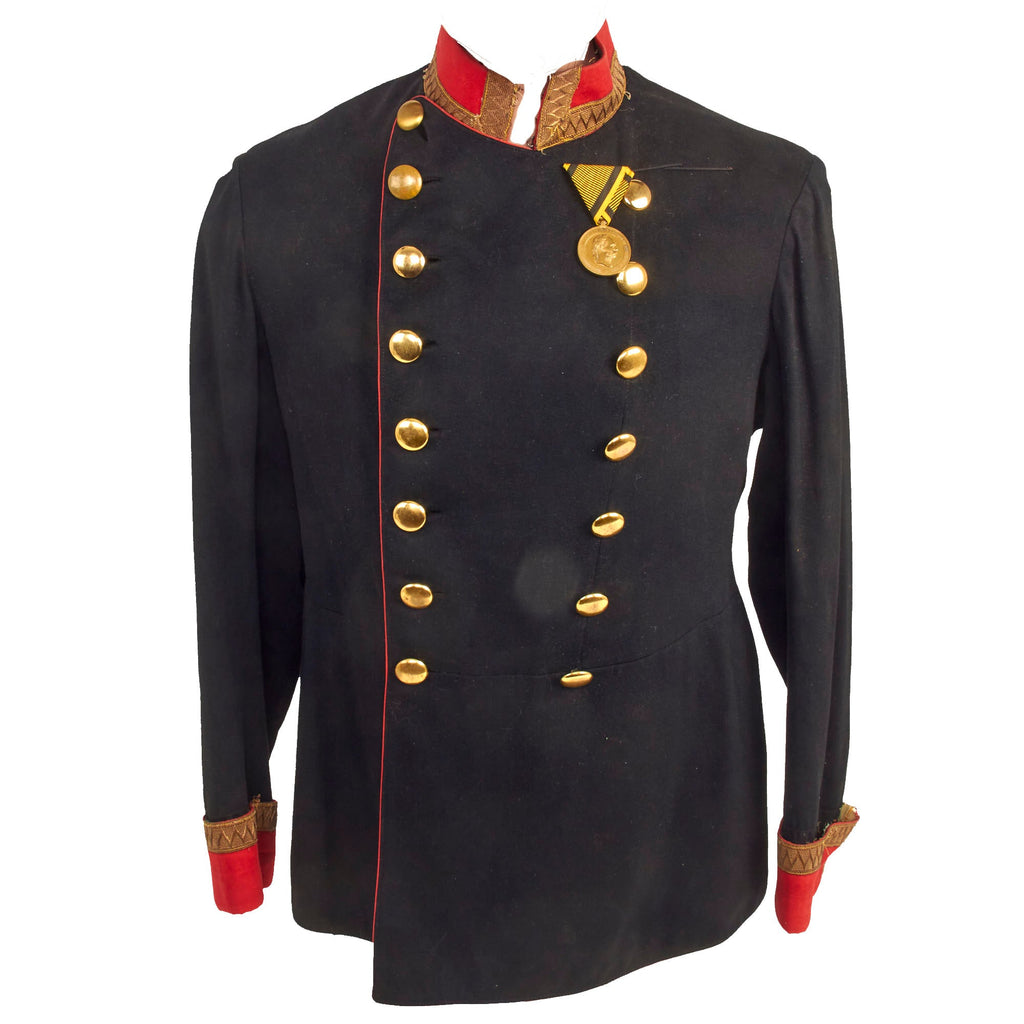 Original Austro-Hungarian WWI Artillery NCO Double Breasted Dress Tunic Original Items