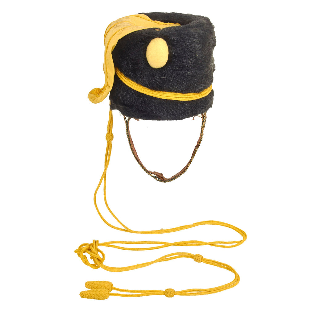 Original British Second Boer War Era 4th Queen’s Own Hussars Enlisted Busby - Dated 1901 Original Items