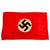 Original German WWII NSDAP National Socialist Large Pennant & Small Flag Set Original Items