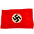 Original German WWII NSDAP National Socialist Large Pennant & Small Flag Set Original Items