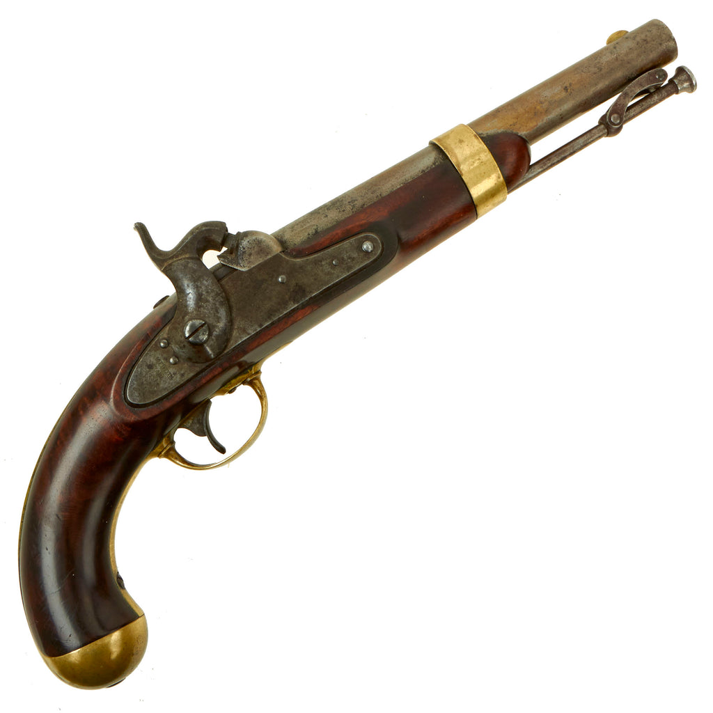 Original Excellent U.S. Civil War Era M-1842 Percussion Cavalry Pistol by H. Aston & Co. - dated 1851 Original Items