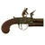 Original British Over & Under Flintlock Double Barrel Tap Action Pistol by Andrews of London c. 1800 Original Items