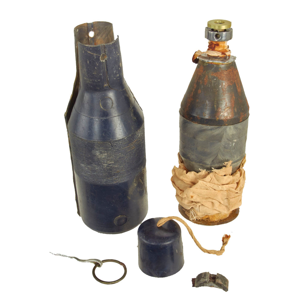 Original Egyptian Yom Kippur War Era Inert Rare HOSAM Type II Anti-Tank Grenade - Complete Original Items