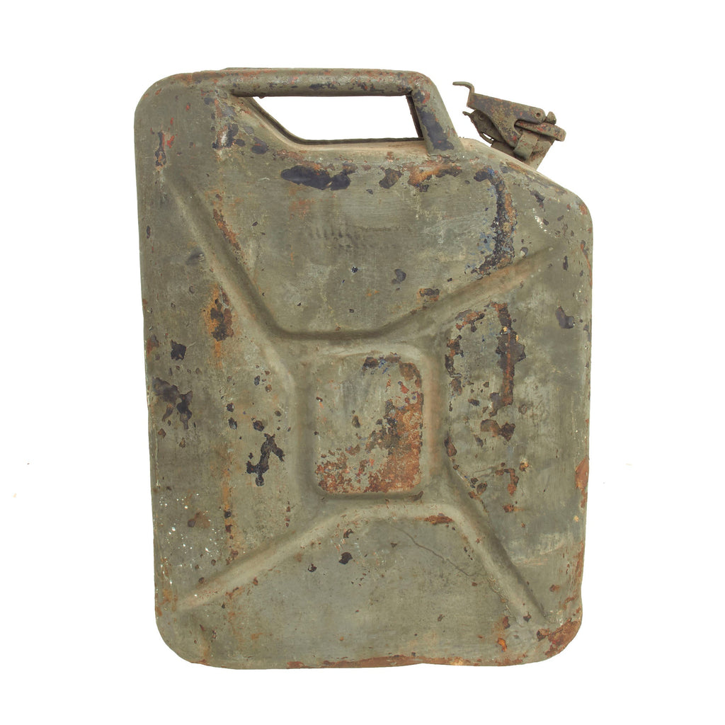Original German WWII Wehrmacht 20 Liter Petrol Jerry Can by Brose u. Co. of Coburg - Dated 1943 Original Items