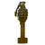 Original U.S. Korean War / Vietnam Inert MkII Pineapple Grenade Dummy in 1969 dated M1 Rifle Grenade Adapter with M7A2 Garand Launcher Original Items