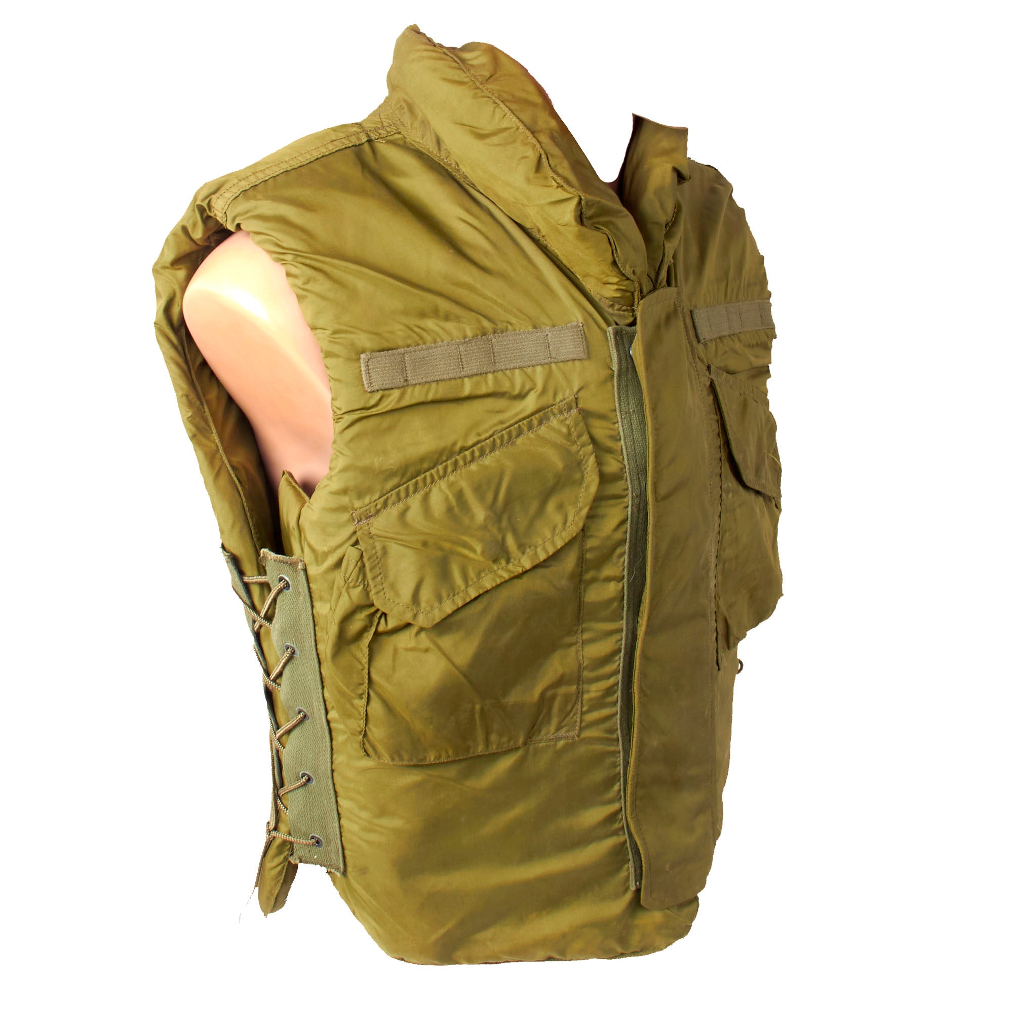 Original U.S. Vietnam War Era M69 Flak Vest Body Armor in Size Medium ...