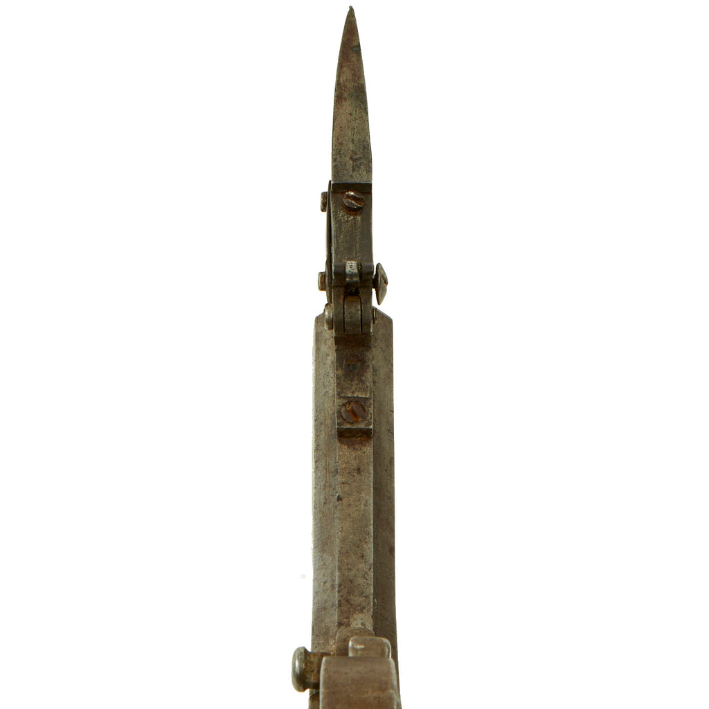 Original Victorian Era Belgian Pocket Percussion Pistol with Spring Lo ...