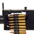 U.S. WWII Browning .30 Caliber M1919A4 Steel Replica Non-Firing Display Machine Gun with Inert Ammo Original Items