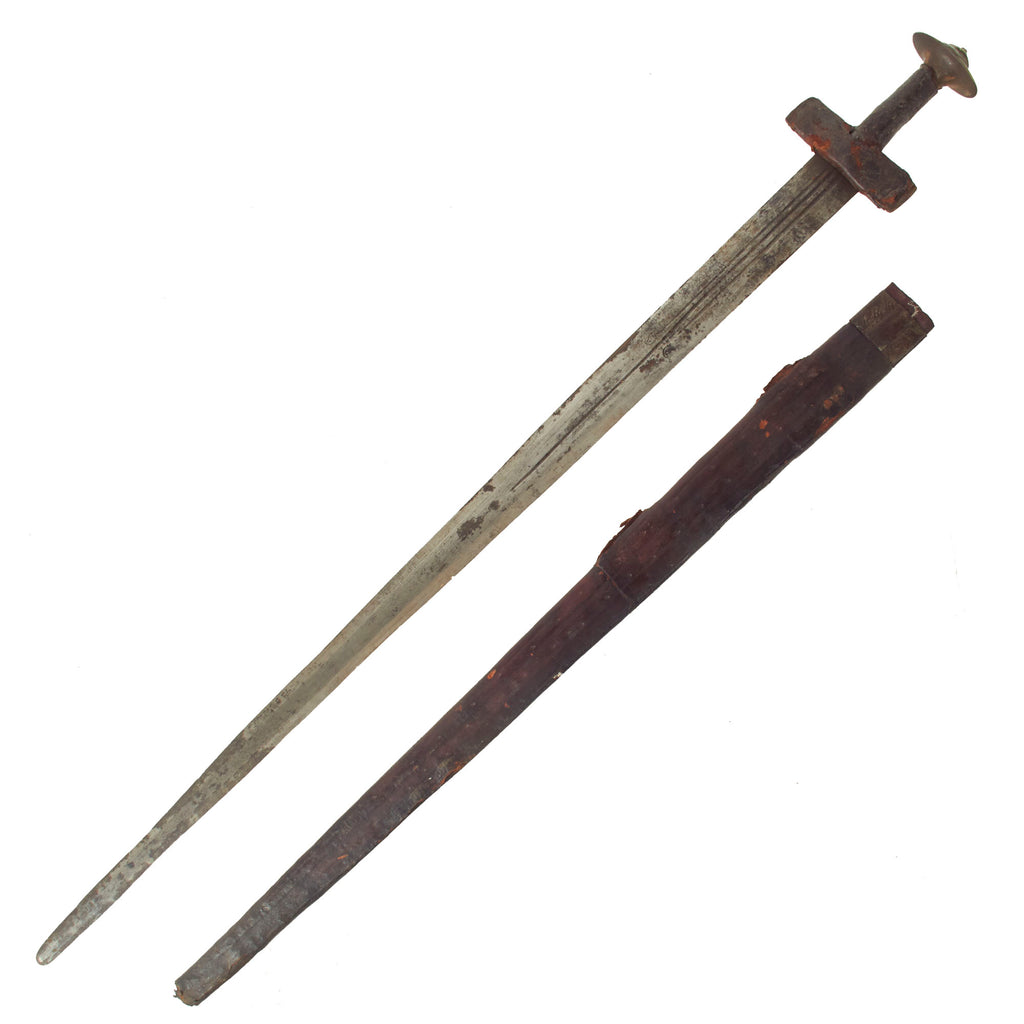 Original 1880 North African Mahdi Broadsword Kaskara or Takooba With Scabbard New Made Items