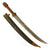 Original Imperial Russian WWI M1907 "Bebut" Artillery Kindjal Short Sword with Scabbard - dated 1913 Original Items