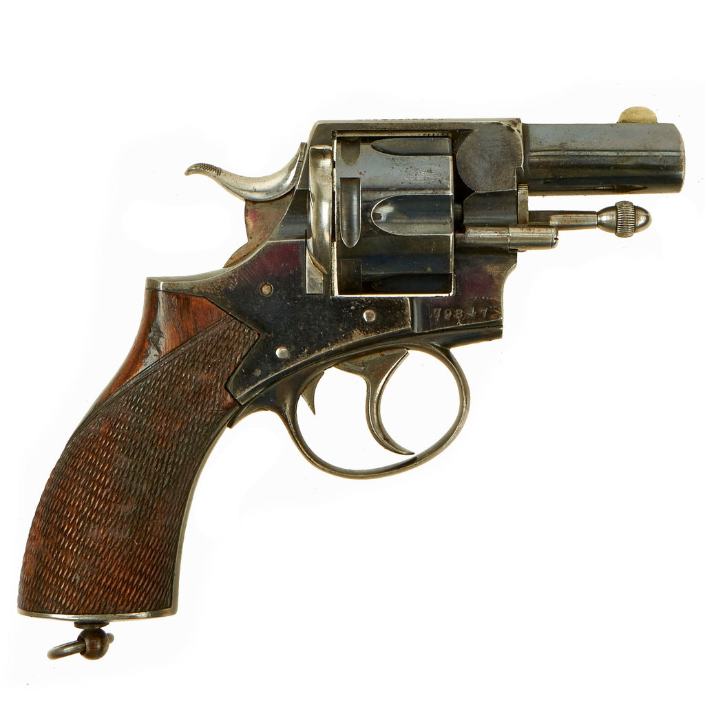 Original British P. Webley & Son Metropolitan Police Revolver in .450 circa 1885 - Serial 79847 Original Items