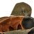 Original German WWII 2nd Pattern NSKK Crash Helmet with NOS Insignia - Size 59 Original Items