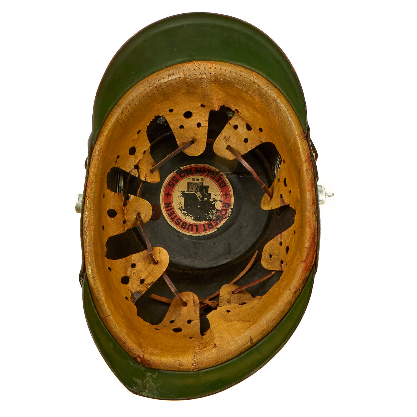 Original German WWII Late Pattern Metropolitan Police Shako by EREL ...