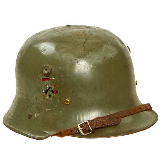 Original German Pre-WWII Army Heer Child's Stahlhelm Style Steel Helmet - Kinderhelm Original Items