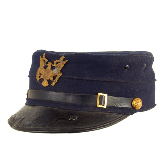 Original U.S. Spanish-American Officer’s Model 1895 Forage Cap Original Items