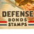 Original U.S. WWII Defense Bonds Stamps “You Buy ‘Em, We’ll Fly ‘Em!” Propaganda Window Poster - 10” x 14” Original Items