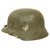Original German WWII "Attic Find" M40 Single Decal Army Heer Helmet with 56cm Liner & Chinstrap - ET64 Original Items