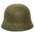 Original German WWII "Attic Find" M40 Single Decal Army Heer Helmet with 56cm Liner & Chinstrap - ET64 Original Items