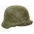Original German WWII "Attic Find" M40 Single Decal Army Heer Helmet with 56cm Liner & Chinstrap - ET64 Original Items