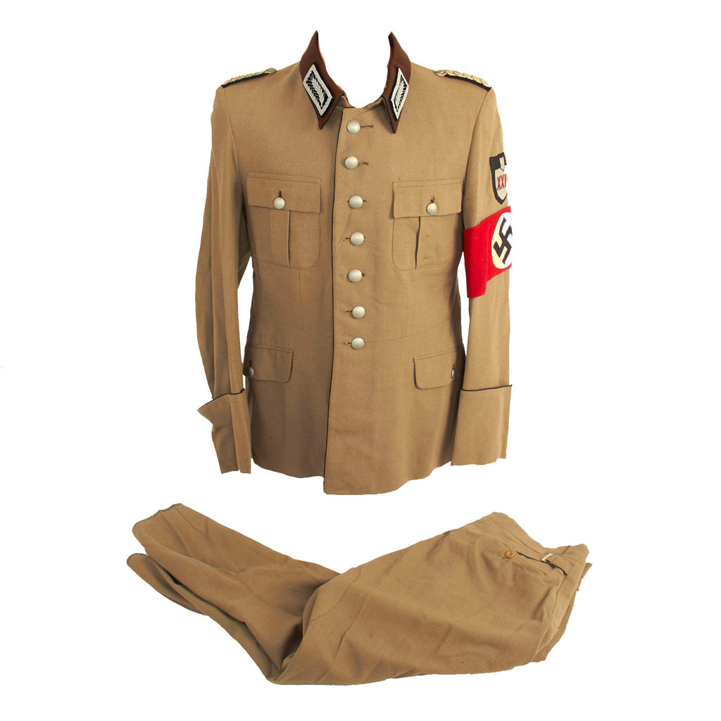 DRAFT Original German WWII Reichsarbeitsdienst RAD Officer Oberfeldmeister Tunic Original Items