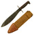 Original U.S. WWI Model 1917 Bolo Knife by Plumb St. Louis with Canvas Scabbard - both dated 1918 Original Items