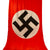 Original German WWII NSDAP Double Sided Large National Political Building Banner - 232" x 53" Original Items
