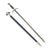 Original German WWII Aluminum Fitted Luftwaffe Officer Sword by Rare Maker F. & A. Helbig with Scabbard Original Items