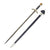 Original German WWII Aluminum Fitted Luftwaffe Officer Sword by Rare Maker F. & A. Helbig with Scabbard Original Items