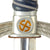 Original German WWII Aluminum Fitted Luftwaffe Officer Sword by Rare Maker F. & A. Helbig with Scabbard Original Items