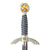 Original German WWII Aluminum Fitted Luftwaffe Officer Sword by Rare Maker F. & A. Helbig with Scabbard Original Items