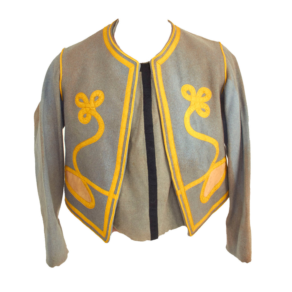 Original French Pre - WWI Algerian Tirailleurs Zouave Style Uniform Top With Vest - Regiment Marked Original Items