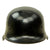 Original German WWII M34 Square Dip NSDAP Double Decal Civic Police Steel Helmet with 57cm Liner - Ordnungspolizei Original Items