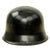 Original German WWII M34 Square Dip NSDAP Double Decal Civic Police Steel Helmet with 57cm Liner - Ordnungspolizei Original Items