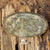 Original U.S. Civil War Battle of Gettysburg, Culp’s Hill Fencepost Section From General George Greene’s Brigade Area With Bullets Embedded and Mounted Relic Buckle - Formerly Part of a Private Museum Display in Gettysburg - 33” x 13” Original Items