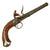 Original 18th Century English Queen Anne Style Flintlock Pistol by Clark of Holborn, London - Circa 1760 Original Items