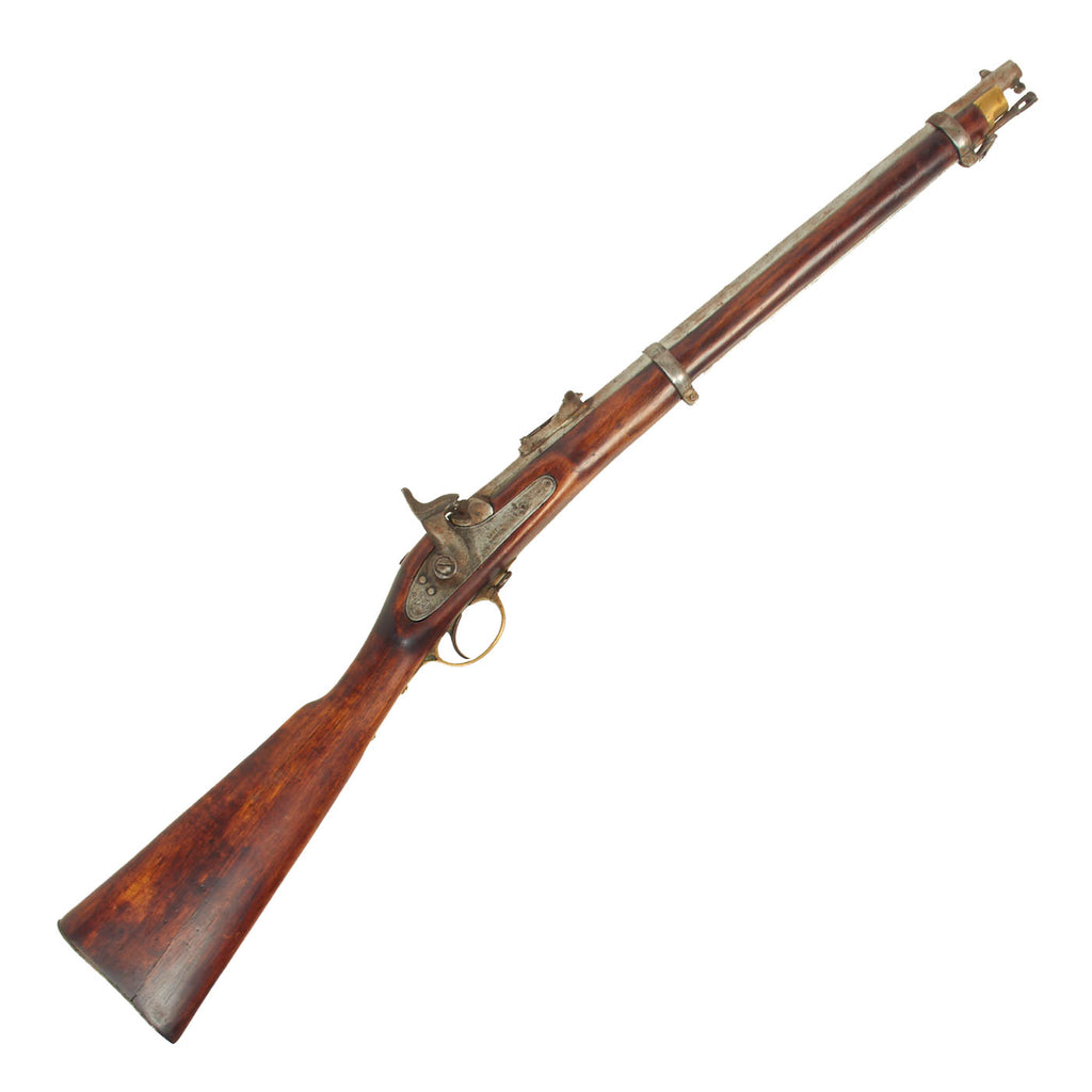 Original British Issued P-1853 Enfield Rifle Converted to Carbine Marked to Fredericksburg National Park - dated 1857 Original Items