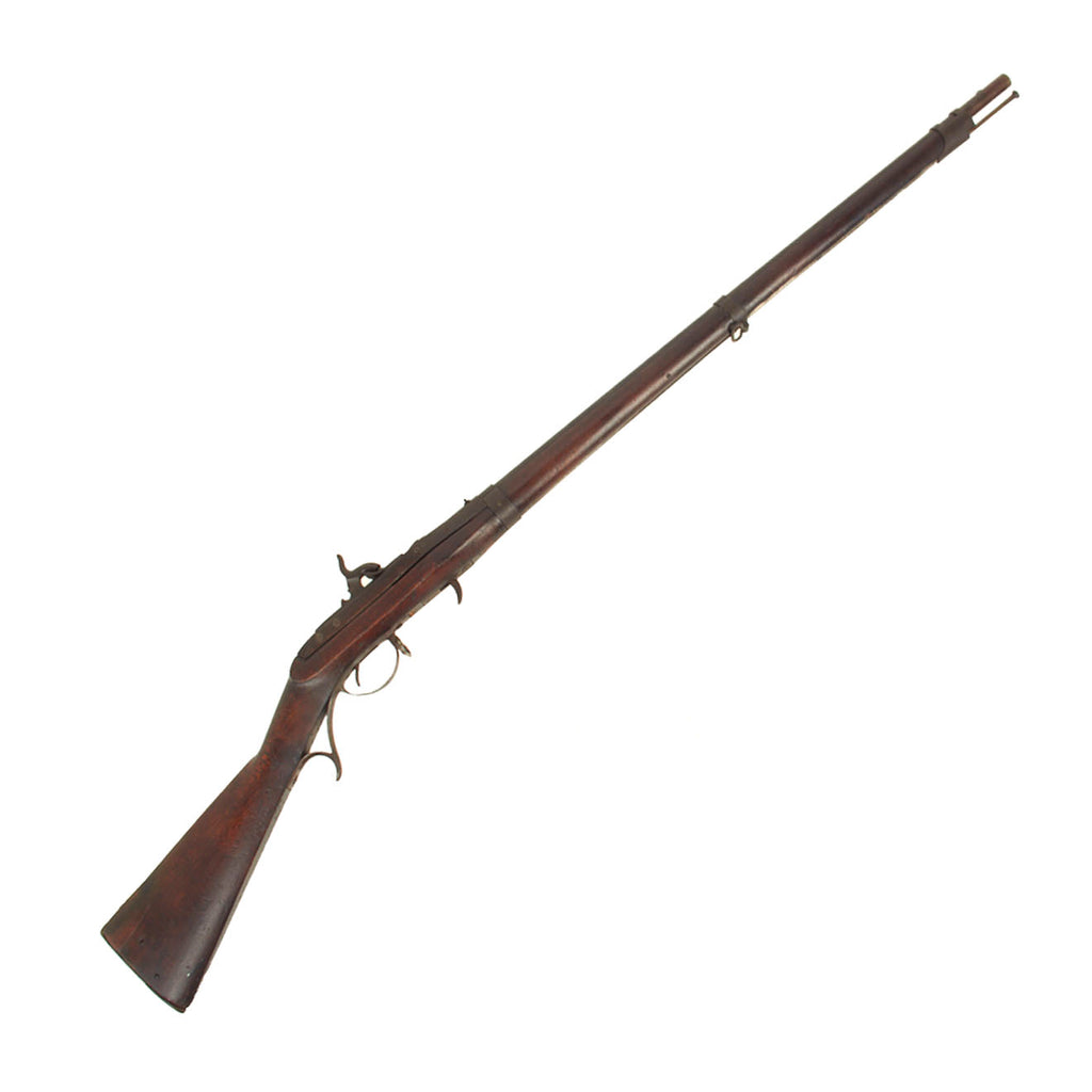 Original Rare U.S Harpers Ferry Type II Hall Model 1819 Breech Loading Rifle Converted to Percussion - dated 1831 Original Items
